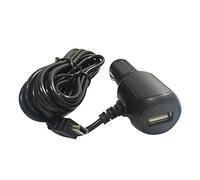 Amacam CC7 Car Charger - 3.5M USB Cable with Mini USB Connector | 2A Output for Dash Cams, Sat Navs & Android Devices | 12V-24V Universal Vehicle Power