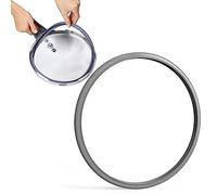 Amacoam 22 cm sealing ring, silicone seal for pressure cookers, 22 cm, replacement part sealing ring for WMF Perfect pressure cookers, 3 L, 4.5 L, 8.5 L, secure sealing and perfect cooking results