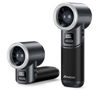 Amacool Portable Handheld Turbo Fan丨5 Speed Foldable Hand Fans丨Max 20 Hours Runtime丨Rechargeable Mini Pocket Cooling Fan for Travel, Outdoor Activities, Gifts for Women