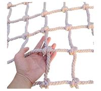 Amacthysh Climbing Frame Nets Rope for Safety & Decorative,Rope Ladder for Kids,Tree House Climbing Stair Balcony Railing Protect,1 * 2m