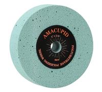 AmaCupid Elastic Polyurethane Buffing Wheels 3 Inch 2000 Grit. Silicon Carbide Abrasive.For Bench Grinding Wheel Polishing Machine. Mirror Polished Stainless Steel, Copper etc. 3/8 Inch Arbor