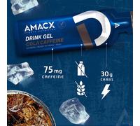 Amacx + Cafeine Energy Gel Cola 60ml One Size Blue
