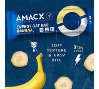 Amacx Energy Bar Banana Oat 50g One Size Blue