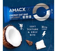 Amacx Energy Bar Coconut Oat 50g One Size Blue