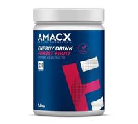 AMACX Energy Drink Powder for Endurance Athletes, Isotonic Sports Drink Powder + Electrolytes - 1 kg - Glucose and Fructose, Iso Drink No Artificial Additives (1kg, Forest Fruits)