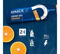 Amacx Energy Gel Orange 60ml One Size Blue