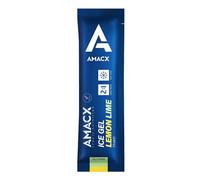 AMACX Energy Ice Gel Lemon Lime - 12 x 77 ml - Refreshing Sports Gel - Natural Carbohydrates for Fast Energy