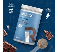 Amacx Recovery Energy Drink Powder Chocolate 800g One Size Blue