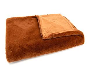 Amadeus - Luxury Blanket Dark Orange 130x170