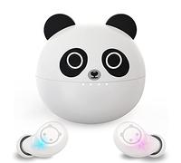 AMAFACE Kids Wireless Earbuds,Bluetooth 5.3 in Ear Headphones with Dual Mic Cute Panda Design HiFi Stereo Lightweight Earphones for children Earphones with Mini Portable Charging Case