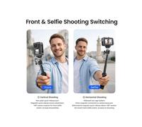 AMAGISN Plastic Camera Rabbit Cage for OSMO Action 5 Pro/4/3 Horizontal and Vertical Quick Release Frame Camera Accessories