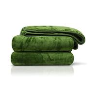 Amago - Cuddly Blanket, Cashmere Feel, 130 x 170 cm - Dark Green