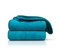 Amago - Cuddly Blanket, Cashmere Feel, 130 x 170 cm - Petrol