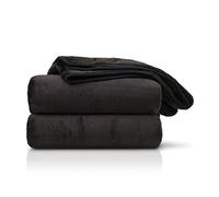 Amago - Cuddly Blanket, Cashmere Feel, 220 x 240 cm - Black
