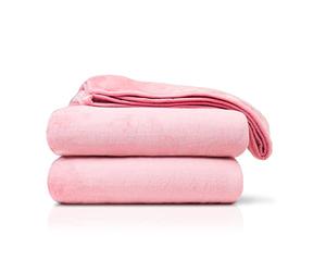 Amago - Cuddly Blanket, Cashmere Feel, 220 x 240 cm - Dusty Pink