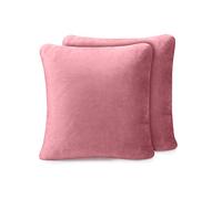 Amago - Cushion Cover Set of 2, Cashmere Feeling, 50 x 50 cm - Dusty Pink