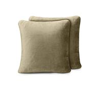 Amago - Cushion Cover Set of 2, Cashmere Feeling, 50 x 50 cm - Taupe