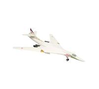 Amagogo 1:100 Russian TU-160 Model Aircraft Model Attack Plane Toy Stimulated Fighter for Cafe