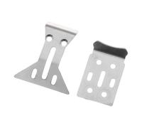 Amagogo 1:24 Scale Stainless Skid Plate, Guard Protector Repair for 1/24 Micro - B 2WD, Chassis Guard Parts for Hobby Model