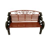 Amagogo 1/6 Dollhouse Backrest Bench Miniature recliner for Figures Toy Photography Prop Seat for Micro Landscape Handcraft Decor