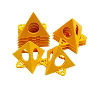 Amagogo 10 Pieces, Painters Pyramids Stands, Art DIY Projects Supply, Durability, Cabinet Doors Pyramid Riser Mini Cones Paint Stands