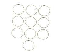 Amagogo 10x Trampoline Elastic Rope High Jump Bungee Cord Replacement 8mm Bungee Rope for Indoor Trampoline, Tent Fitness Trampoline, White