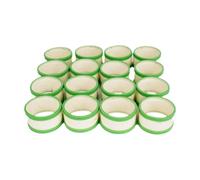 Amagogo 16 Pieces Billiard Ball Cleaner Wool Circle Pads Billiard Ball Cleaning Machine Wool, Green