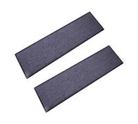 Amagogo 2 Pack Non-Slip Reusable Stair Treads for Wooden Steps, Thick, 75 X 20 Cm, for Kids, Pets And Elderly, black white