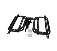 Amagogo 2 Pieces Motorcycle Side-Case Mounting Rack Sturdy Side Case Rack with Mounting Brackets for Traveling Riders