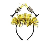 Amagogo 2023 Happy New Year Headbands, Tiara Christmas Hairbands Decor Cute for Party Favors Supplies Birthday New Year Eve Carnival Adults Kids