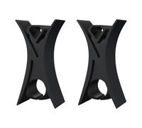 Amagogo 2Pcs Violin Bow Stopper Practice Easy to Use Instrument Accessories Sturdy Learning Violin Parts, black