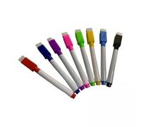Amagogo 2x 8Pcs Whiteboard Markers,wipe Doodle Drawing Pen,erase Water Painting Pen, Dry Wipe Pens for Board,Office Boards, Party Home