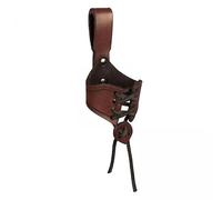 Amagogo 2x Drinking Mug Case Ox Cup Sleeve Belt Holder Tankard Pocket with Strap Medieval Accessory Belt Attachment