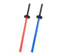 Amagogo 2x Foam Training Set Training Stick Padded Sparring Bokken Martial Arts Aid for smanship Kendo Adults, 90cm