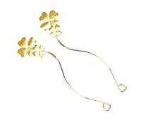 Amagogo 2x Metal False Eyelash Display Holder Accessories Fake Lashes applicators Elegant Lashes Grafting Tool Lash Try on sticks Cosmetic, Four leaf