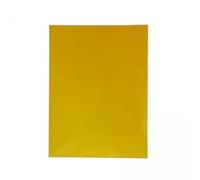 Amagogo 2x Solid Photopolymer Plate, Rubber Stamp Making Solid Die Resin, Yellow Printing Letterpress Craft, Letterpress