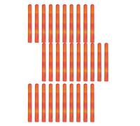 Amagogo 30x Light up Foam Rods LED Glow Rods Set Lightweight Glow in The Dark LED Glow Rods for Wedding Concerts Party Favors, Red