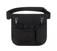 Amagogo 3X Convenient Nurse Fanny Holder Multi Compartment Utility Belt Waist Pack Nursing Essentials Organizer Case