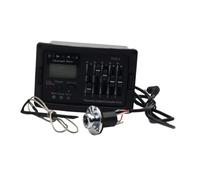 Amagogo 5-band Acoustic Guitar Preamp with Bass, Mid, Treble, And Volume Controls for Beginners, with Tail Screw Cap