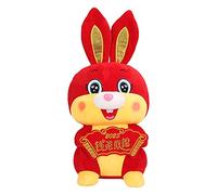 Amagogo 50cm Bunny Toy Cartoon Ornament, Animal Doll,Festival Supply Figurine,Chinese New Year Doll for Gift,New Year, Festival