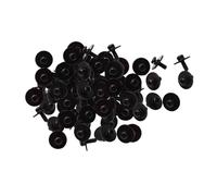 Amagogo 50Pcs Drum Lug Mounting Screws Parts Metal Replacement Percussion Hardware for Snare Drum DIY Accessories Repair Replaces, M4x10MM