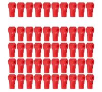 Amagogo 50x Peg Locks Accessories Sturdy Repair Retail Store Professional Versatile High Performance Security Lock Red, 5 mm Hole Dia