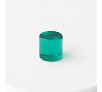 Amagogo Acrylic Blocks Cylinder Stacking Toy Set Building Blocks Learning Toy Educational Blocks Sensory Blocks transparent acrylic for early childhood, Dark Green, 2.5CM