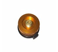 Amagogo Adapter Camping Gas Converter Connector Bridge with Self Locking Function Aluminum Alloy and Copper Build Ultralight for Pack Weight Savings Suitable for Backpacking Hiking Travel
