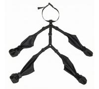 Amagogo Adjustable Dog Leg Sleeves with Boots Snug, Dog Recovery Suit with Hind Leg Sleeves, for Outdoor Walks, Active Dogs, S