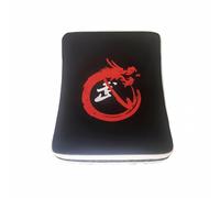 Amagogo Arts Training Pad Kick Pad Strike Target Kickboxing Pad Muay With PU Shell And For Impact Control And Repeat Suitable for timing conditioning, Black And White