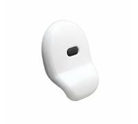 Amagogo Automobile Rear Cover Trunk Handle Protector Rear Trim Release Button Exterior Accessory Cutout Access Suitable for motorists Everyday Travel auto Maintenance, White