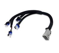 Amagogo Automotive Engine Mount Engine Wiring Harness Ignition Coil Loom Cable With Sleeving And Seals Suitable for LQ4 Gen IV V8 High Performance V8 Late Model V8