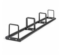Amagogo Barbell Plate Rack Tree Plate Holder Plate Stand With Solid Steel And Separated Slots To Keep Plates Off The Ground Suitable For Training Area, Black, Three Sets