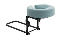 Amagogo Bed Massage Head Holder Adjustable Sturdy Professional Memory Foam Face Cradle Face Down Pillow for Beauty Bed Home Office, Blue